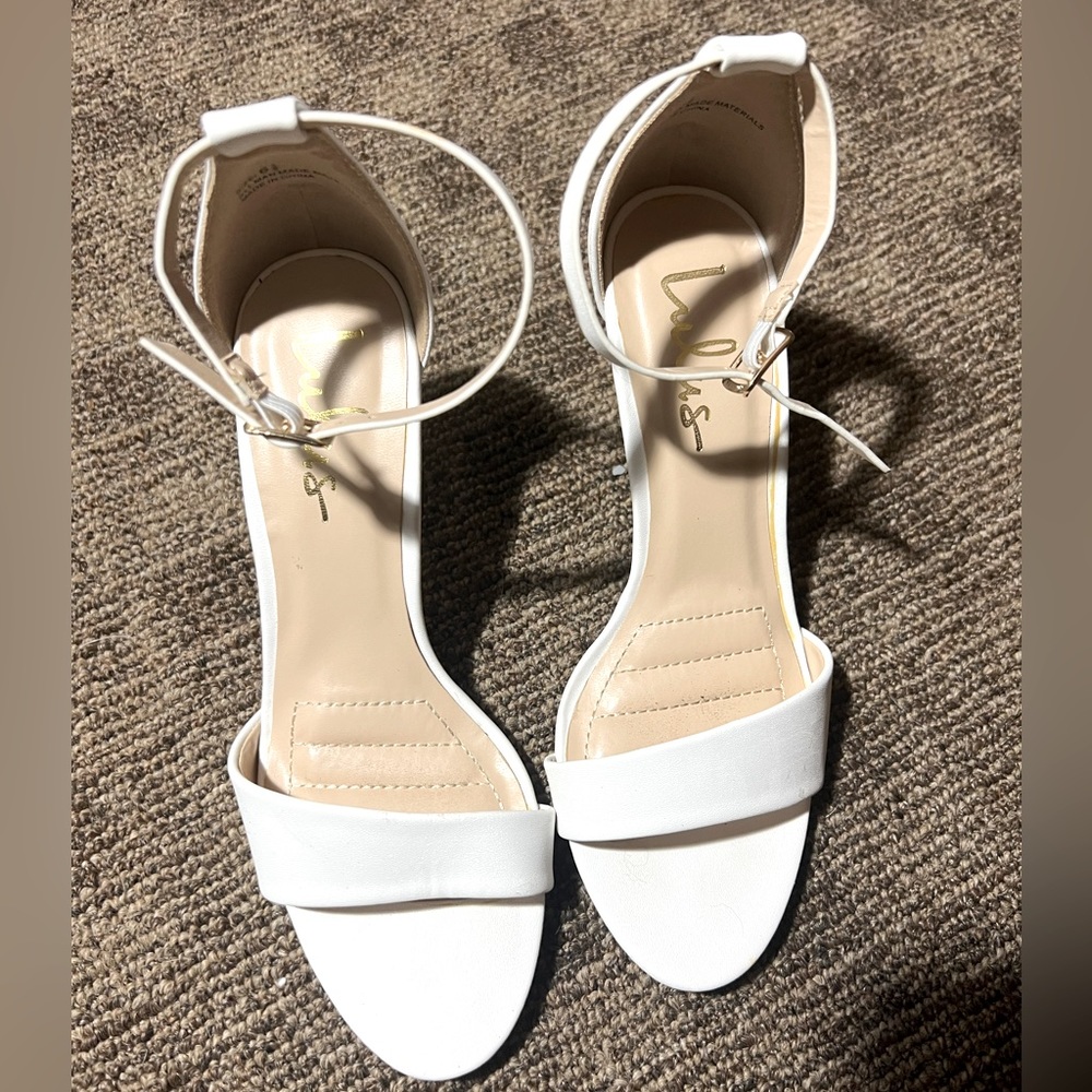 Lulus ankle strap heel size 6.5